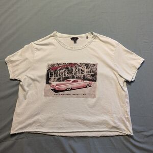 Buffalo cropped tee XL